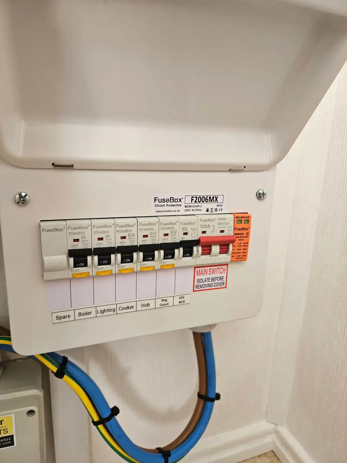 Recent Amos Electrical IW project