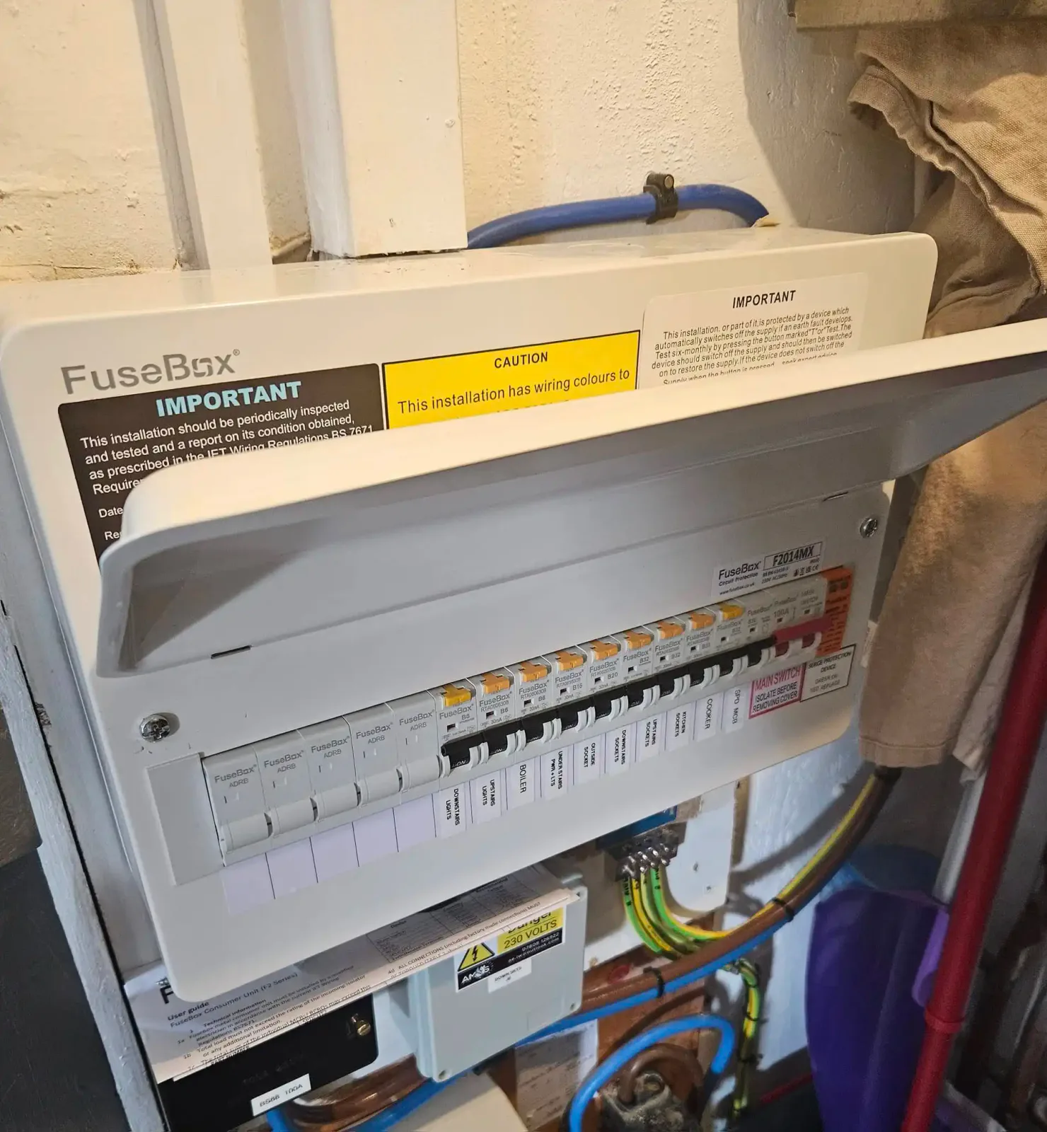 Recent Amos Electrical IW project